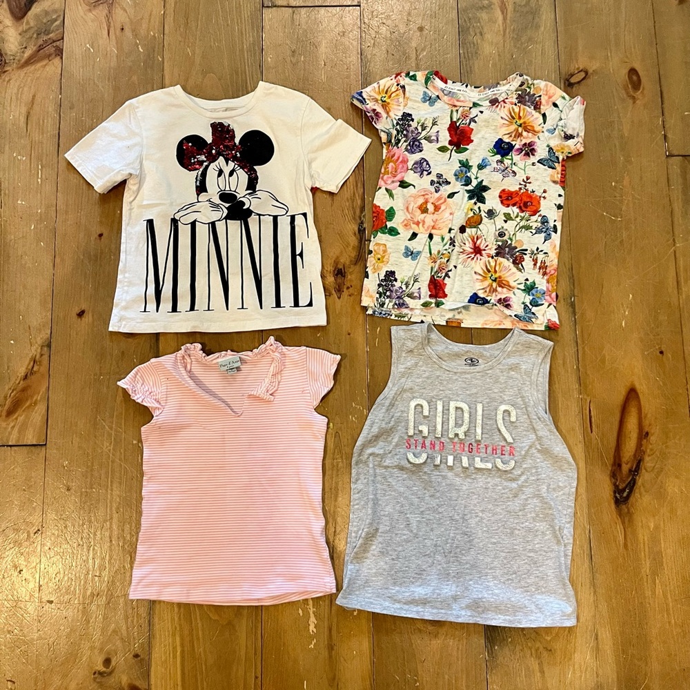 Girls tops - size 8